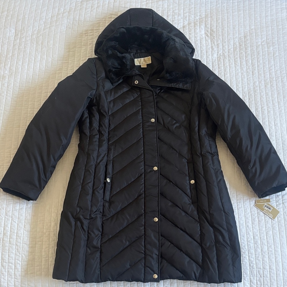 Women’s Michael Kors Black Down Puffer Jacket
